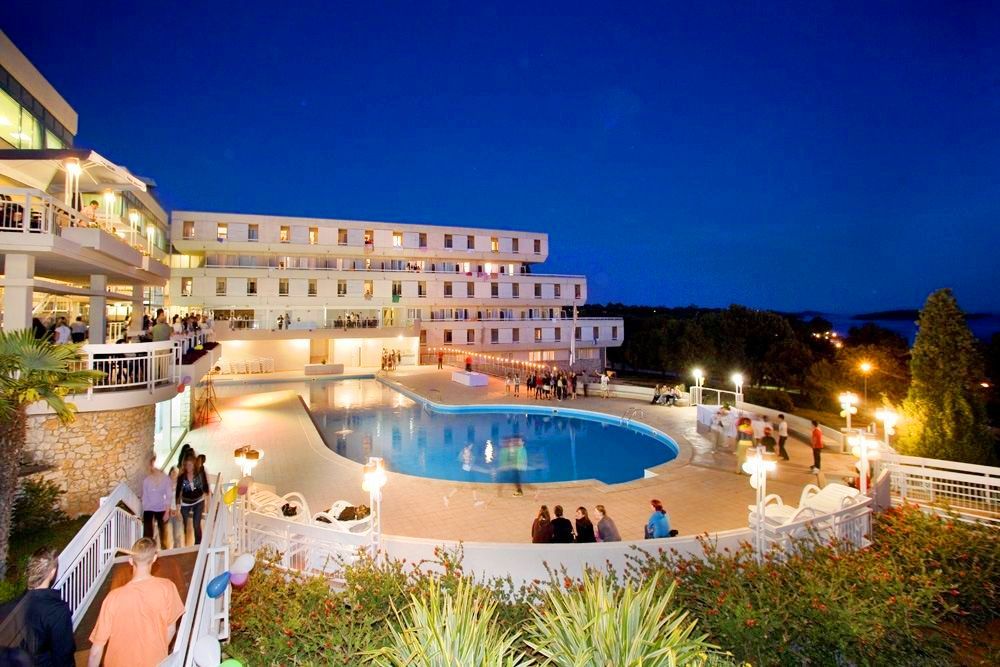 Hotel Delfin Plava Laguna Mugeba Bagian luar foto