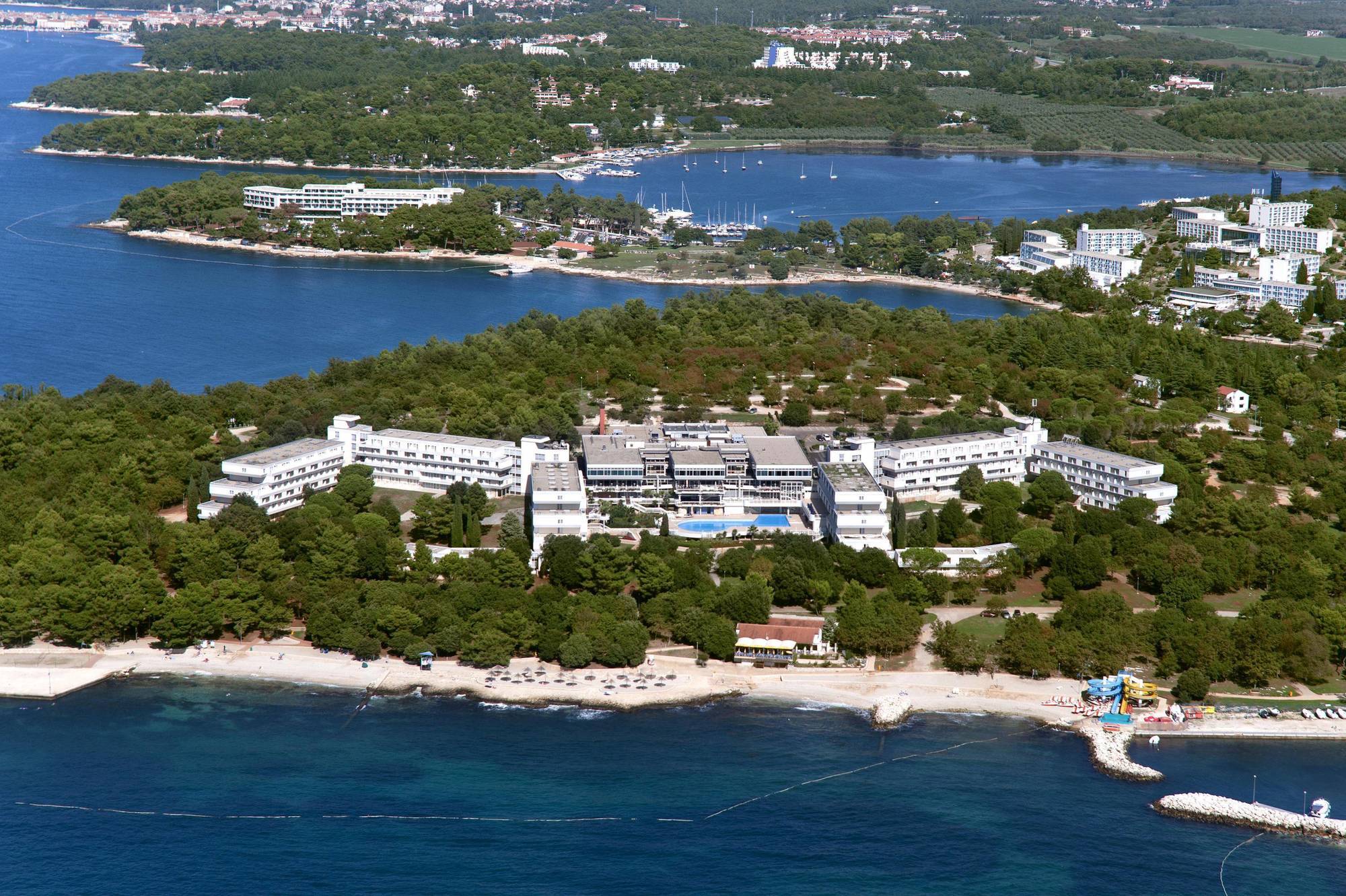 Hotel Delfin Plava Laguna Mugeba Bagian luar foto